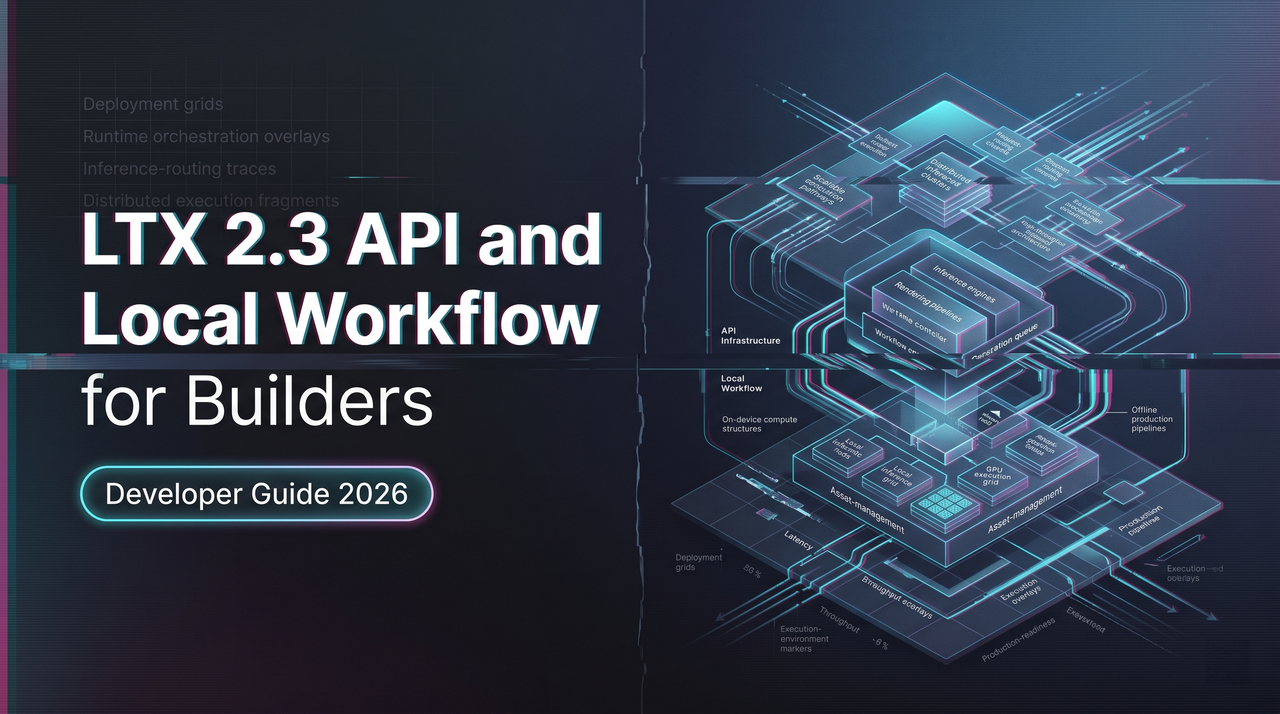 LTX 2.3 API and Local Workflow for Builders