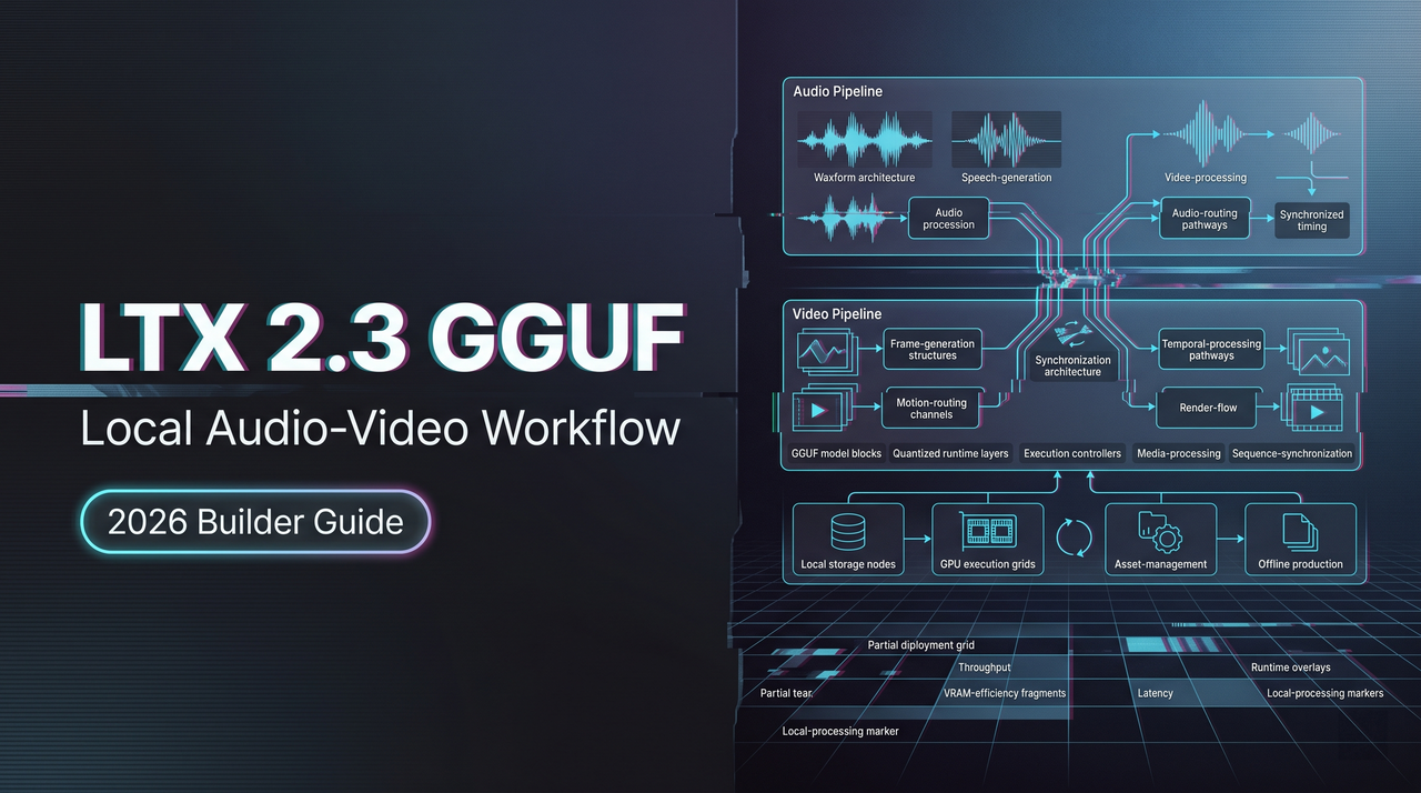 LTX 2.3 GGUF: Local Audio-Video Workflow
