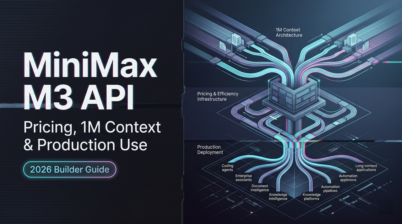 MiniMax M3 API: Pricing, 1M Context & Production Use