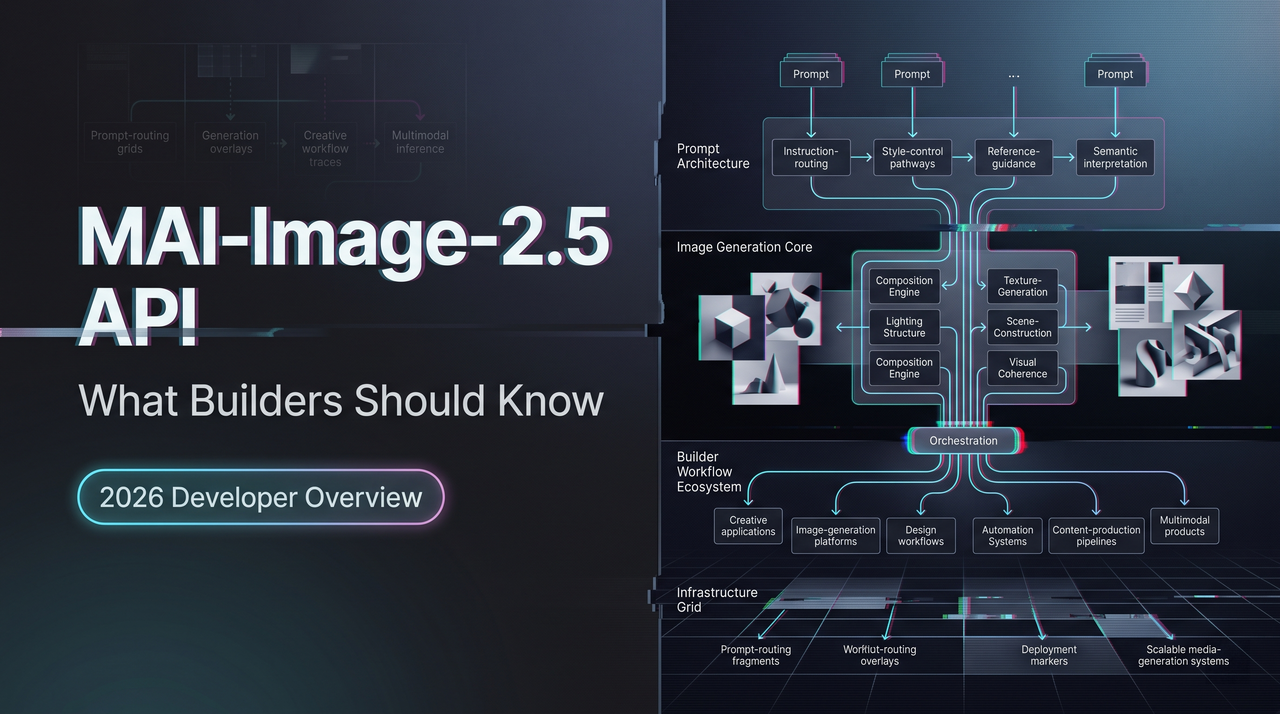 MAI-Image-2.5 API: What Builders Should Know